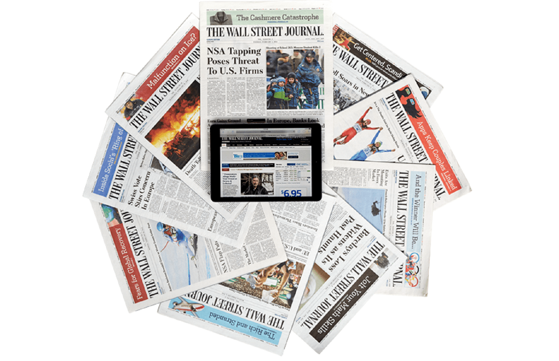 Wall Street Journal 9-Month (Print) Subscription